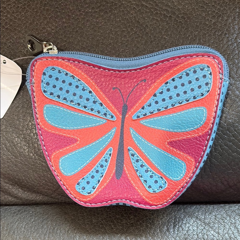 Relic butterfly coin case